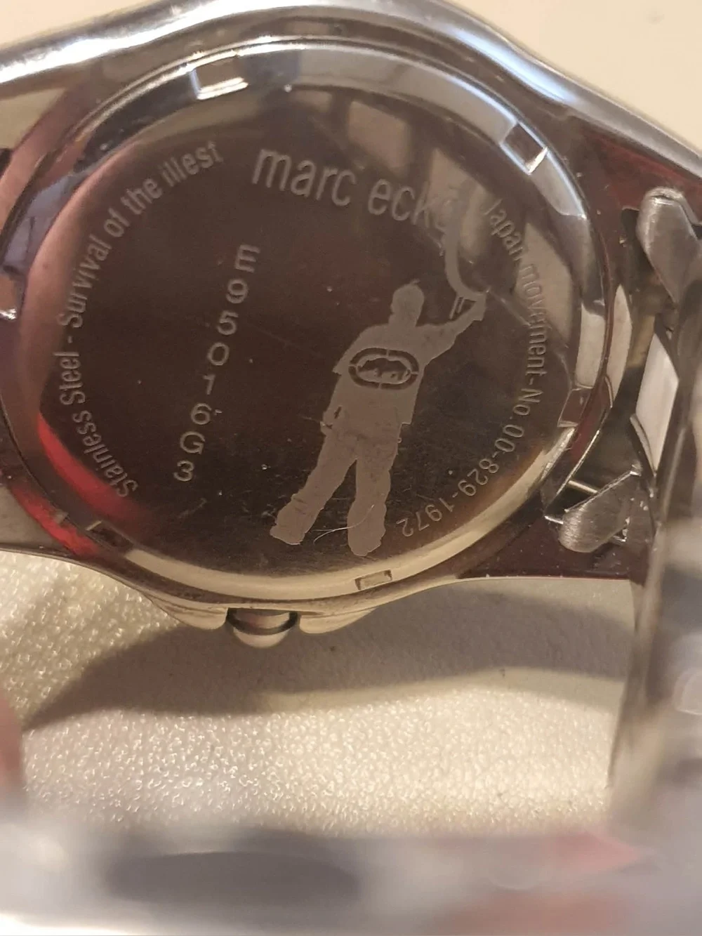 🦋10/$20🦋 Marc Ecko UNLTD Silver/Pink Rhinestone Stainless Steel Women's Watch
